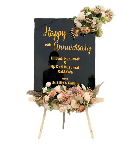 Papan Bunga Akrilik haurgeulis